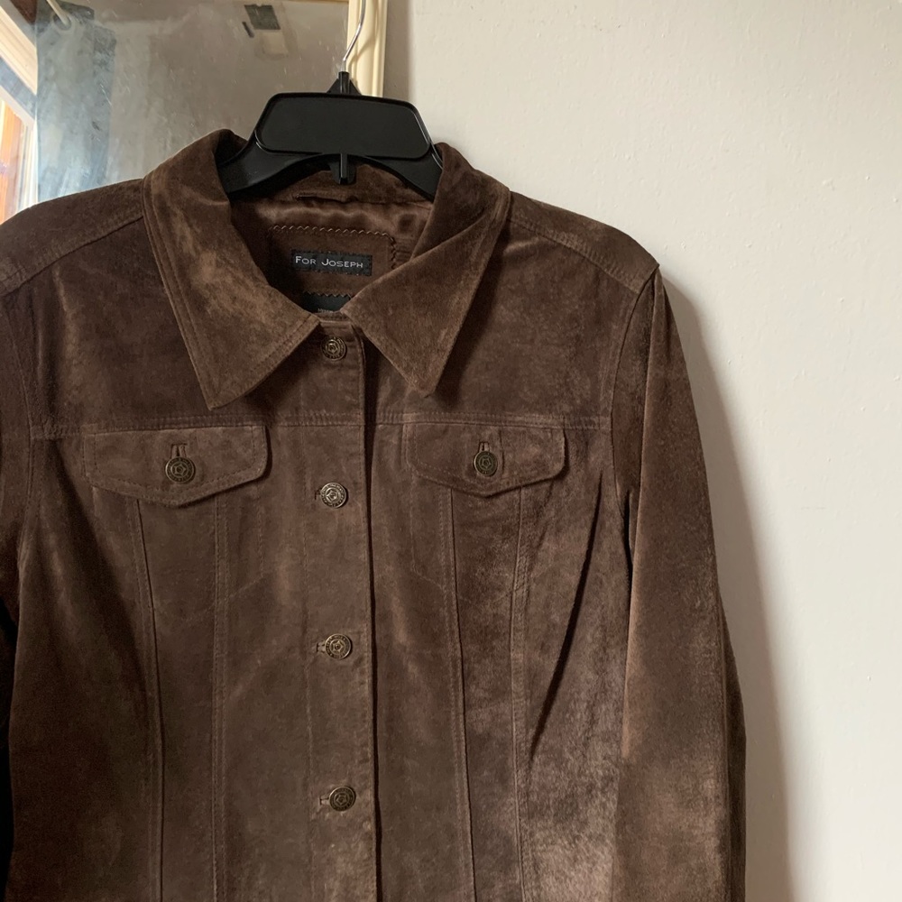 Women’s For Joseph suede jacket